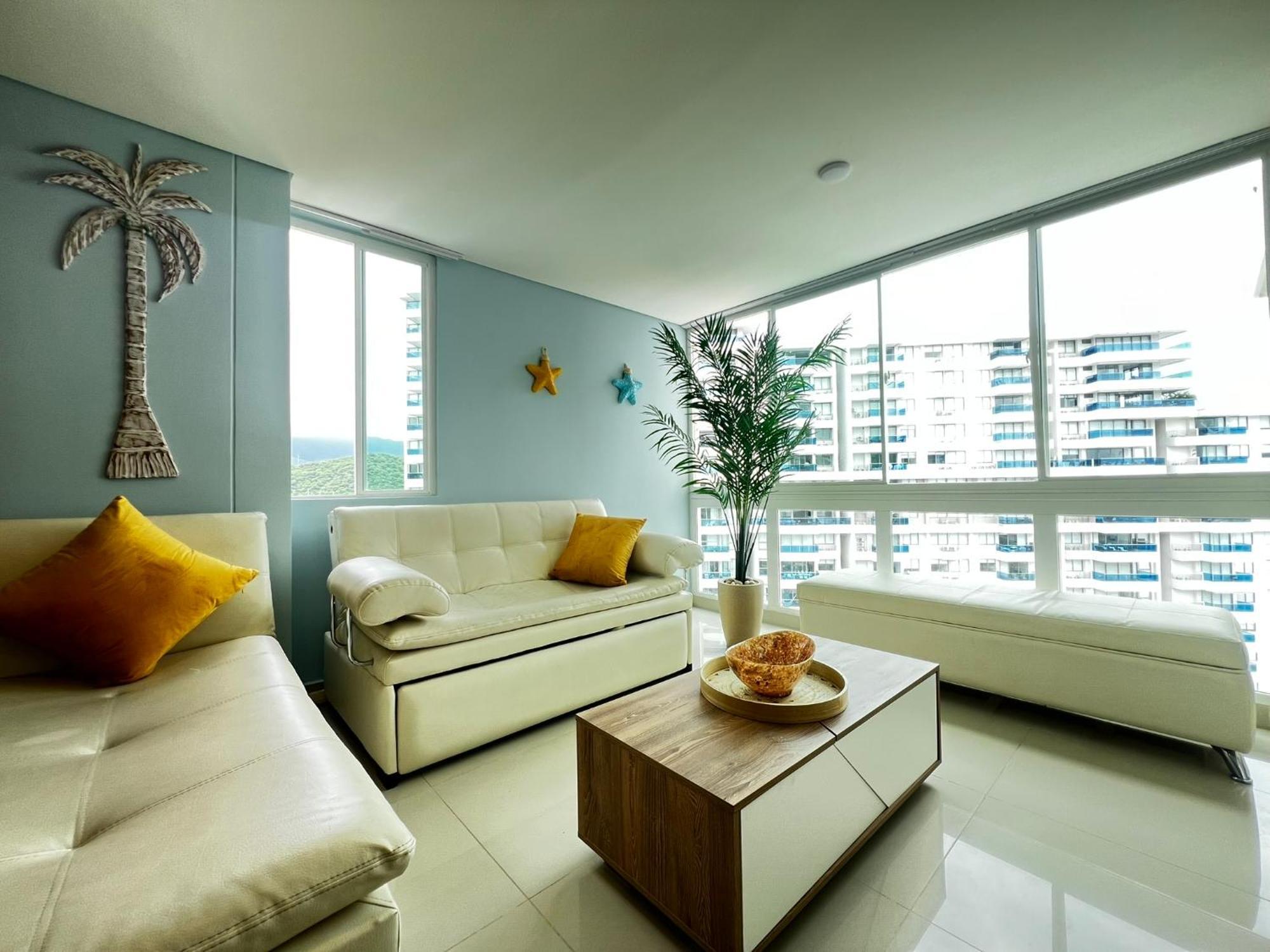 Apartamento Espectacular Santa Marta, Pozos Colorados Club De Playa *
